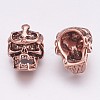 Tibetan Style Alloy Beads X-PALLOY-K234-02ARG-1