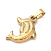 304 Stainless Steel Pendants STAS-B141-03A-G-2