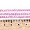 Electroplate Bicone Glass Beads Strands GL-T021-2.5x3mm-16-22-4