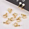 Brass Screw Clip Earring Converter EC143-NFG-4