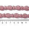 Fish Dyed Natural Lava Rock Beads Strands G-O126-01A-12-4