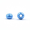 11/0 Czech Opaque Glass Seed Beads SEED-N004-003B-18-2