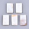 Natural Freshwater Shell Cabochons SHEL-S276-133-1