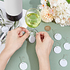 50Pcs Acrylic Round Sheet Pendants DIY-BC0014-03A-3