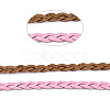 Braided PU Leather Cords LC-S018-10J-3