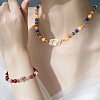 DIY Round Cat Eye Beads Bracelet Making Kit DIY-SZ0006-56C-6