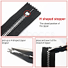 30Pcs Alloy Replacement Zipper Sliders FIND-BC0002-20-6