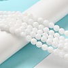 Natural Malaysia Jade Bead Strands G-M101-10mm-10-5