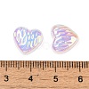 UV Plating Acrylic Cabochons OACR-H121-02A-3