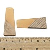 Resin & Walnut Wood Pendants RESI-XCP0002-16C-3