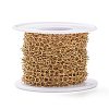 PVD Vacuum Plating 304 Stainless Steel Rolo Chains CHS-F011-05A-G-1