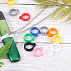 20Pcs 10 Colors Silicone Pendant SIL-GF0001-04-5