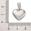 304 Stainless Steel Pendants STAS-P278-01A-P-1-3