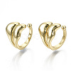 Brass Cuff Earrings EJEW-S201-244G-NR-3