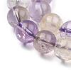 Natural Ametrine Beads Strands G-G462-8mm-06-6