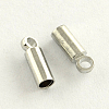 Brass Cord Ends KK-R001-08-P-1