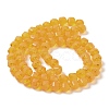 Electroplate Transparent Glass Beads Strands EGLA-I018-FA10-2