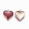 Alloy Enamel Pendants ENAM-L017-G-3