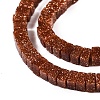 Synthetic Goldstone Beads Strands G-N342-75-3