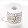 Brass Rhinestone Strass Chains CHC-T002-SS16-01S-1