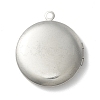 Tarnish Resistant 304 Stainless Steel Diffuser Locket Pendants STAS-K002-10P-4