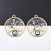 Epoxy Resin Pendants RESI-S365-76A-1