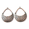 Tibetan Style Alloy Pendants X-FIND-B055-02H-1