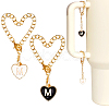 2 Sets Alloy Enamel Cup Pendant Decorations HJEW-SC0001-56M-1