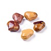 Natural Mookaite Heart Palm Stone G-F659-A04-1