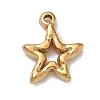 304 Stainless Steel Charms LS-SA-B007-02G-C-1