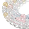 Natural Morganite Beads Strands G-P503-4MM-02-4