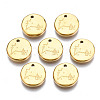 316 Surgical Stainless Steel Charms STAS-S116-418L-G-1