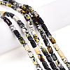 Natural Yellow Turquoise(Jasper) Beads Strands G-N346-01A-15-1