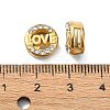 Ion Plating(IP)  304 Stainless Steel Slide Charms STAS-C089-06B-G-3