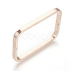 Brass Rhinestone Bangles BJEW-R300-22RG-1