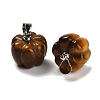 Natural Tiger Eye Pumpkin Charms G-K338-27P-01-2