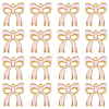 80Pcs Rack Plating Alloy Enamel Pendants ENAM-SC0006-72A-1