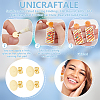 50Pcs 304 Stainless Steel Stud Earring Findings STAS-UN0059-21B-5