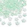 60G Baking Paint Transparent Glass Bead Caps DGLA-YW0001-63D-1