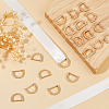40Pcs Zinc Alloy Bag Strap Adjuster Buckles FIND-DC0007-62-5