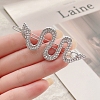 Snake Alloy Hair Bobbin Pins PW-WGE797C-02-1