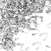 150Pcs 304 Surgical Stainless Steel Wire Guardian and Protectors STAS-TA0006-35B-P-3