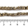 Electroplated Synthetic Non-magnetic Hematite Beads Strands G-I364-B01-01-4