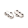 Non-Tarnish 304 Stainless Steel Chandelier Component Links STAS-A074-02C-P-2