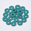 Handmade Polymer Clay Beads X-CLAY-R067-6.0mm-07-2