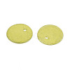 Spray Painted Natural Capiz Shell Disc Charms BSHE-T014-02C-2