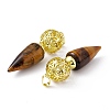 Natural Tiger Eye Big Pendants G-H281-07G-07-3