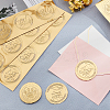 Self Adhesive Gold Foil Embossed Stickers DIY-WH0211-127-7