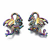 Rainbow Color Alloy Pendants PALLOY-S180-053-RS-2
