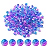 50G Transparent Crackle Acrylic Beads CACR-YW0001-01D-1